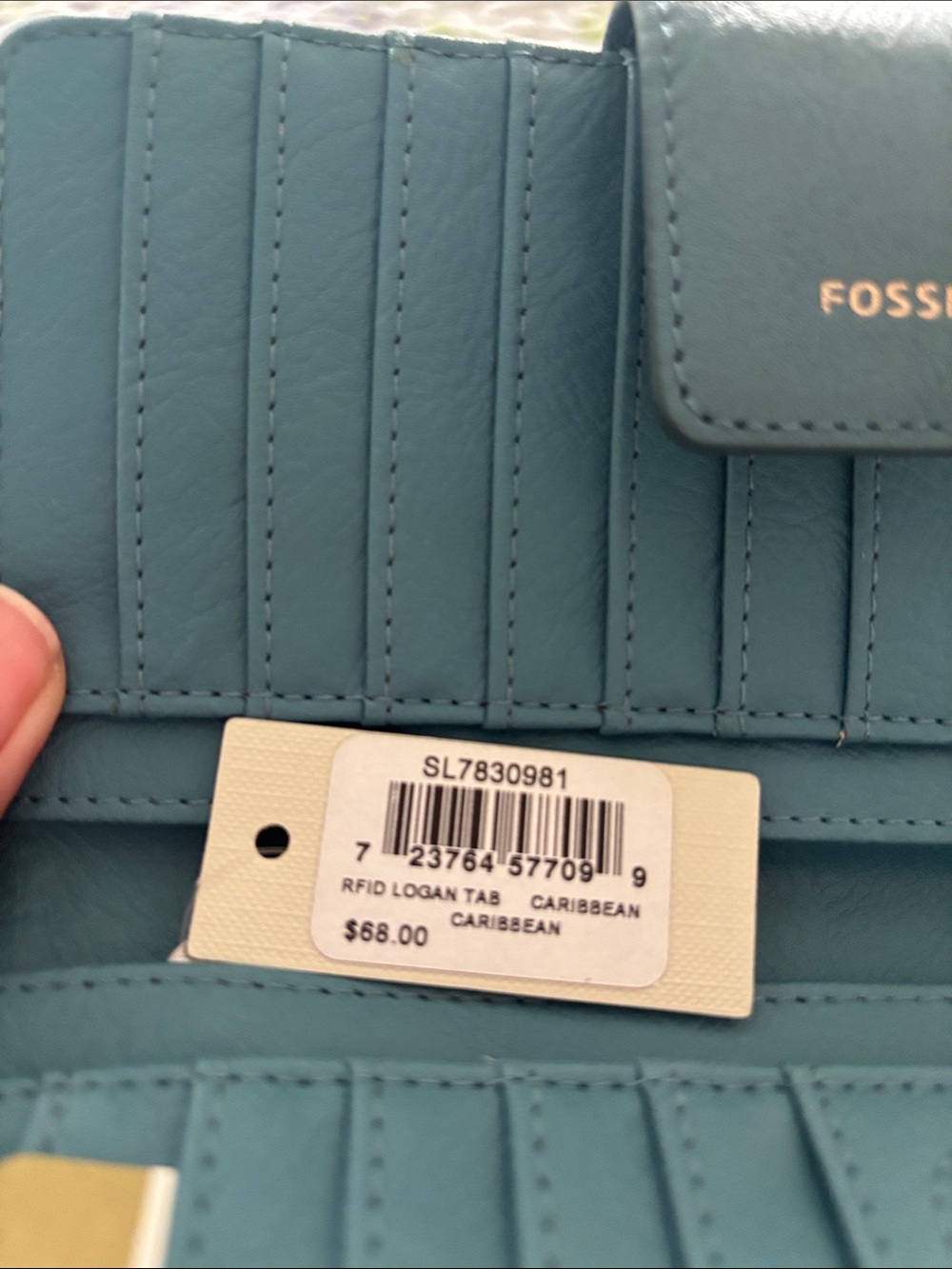 NWT Fossil RFID ladies wallet - Picture 7 of 7